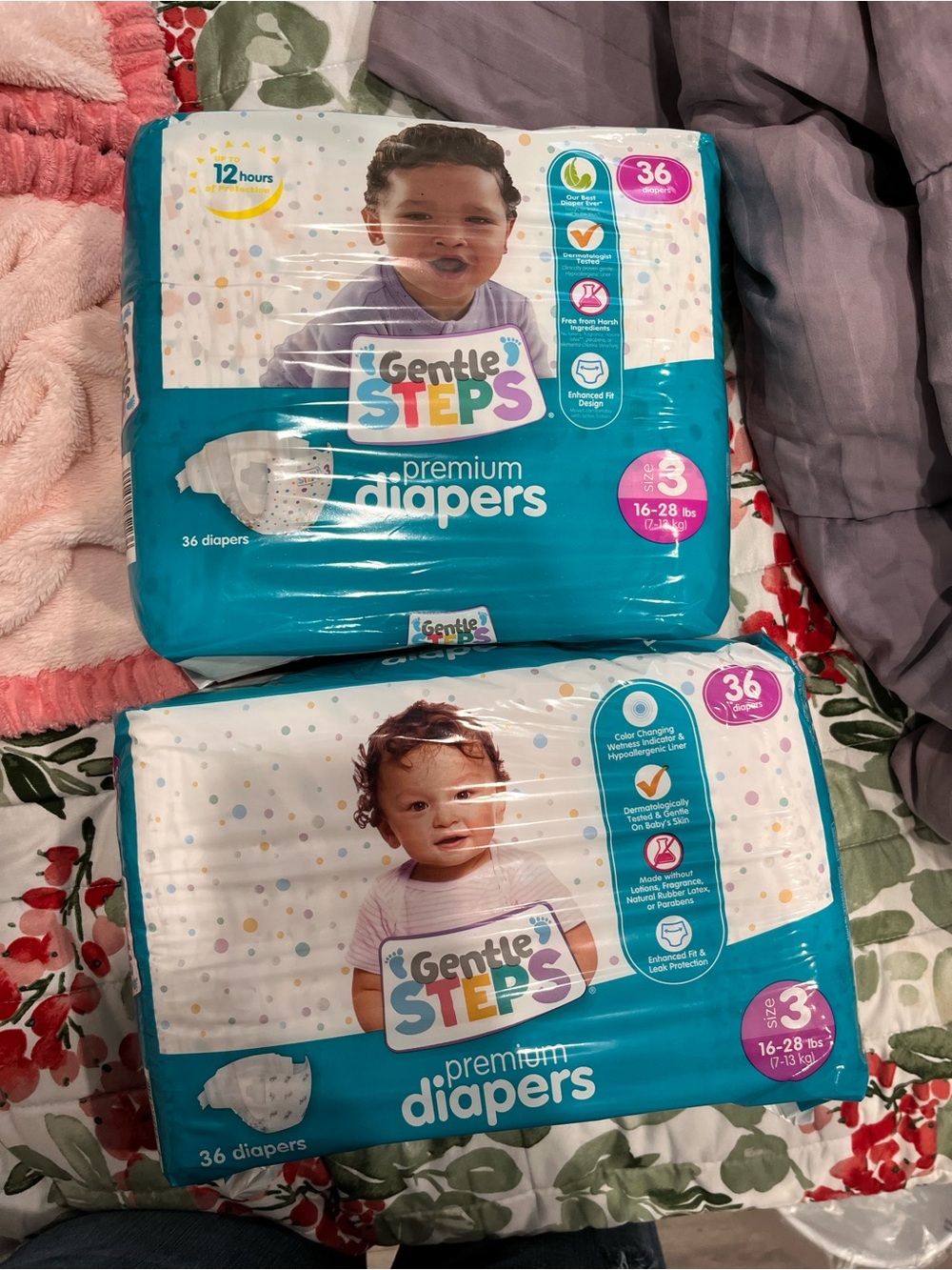 X2 Premium Diapers Size 3 - Teal (36 ct)